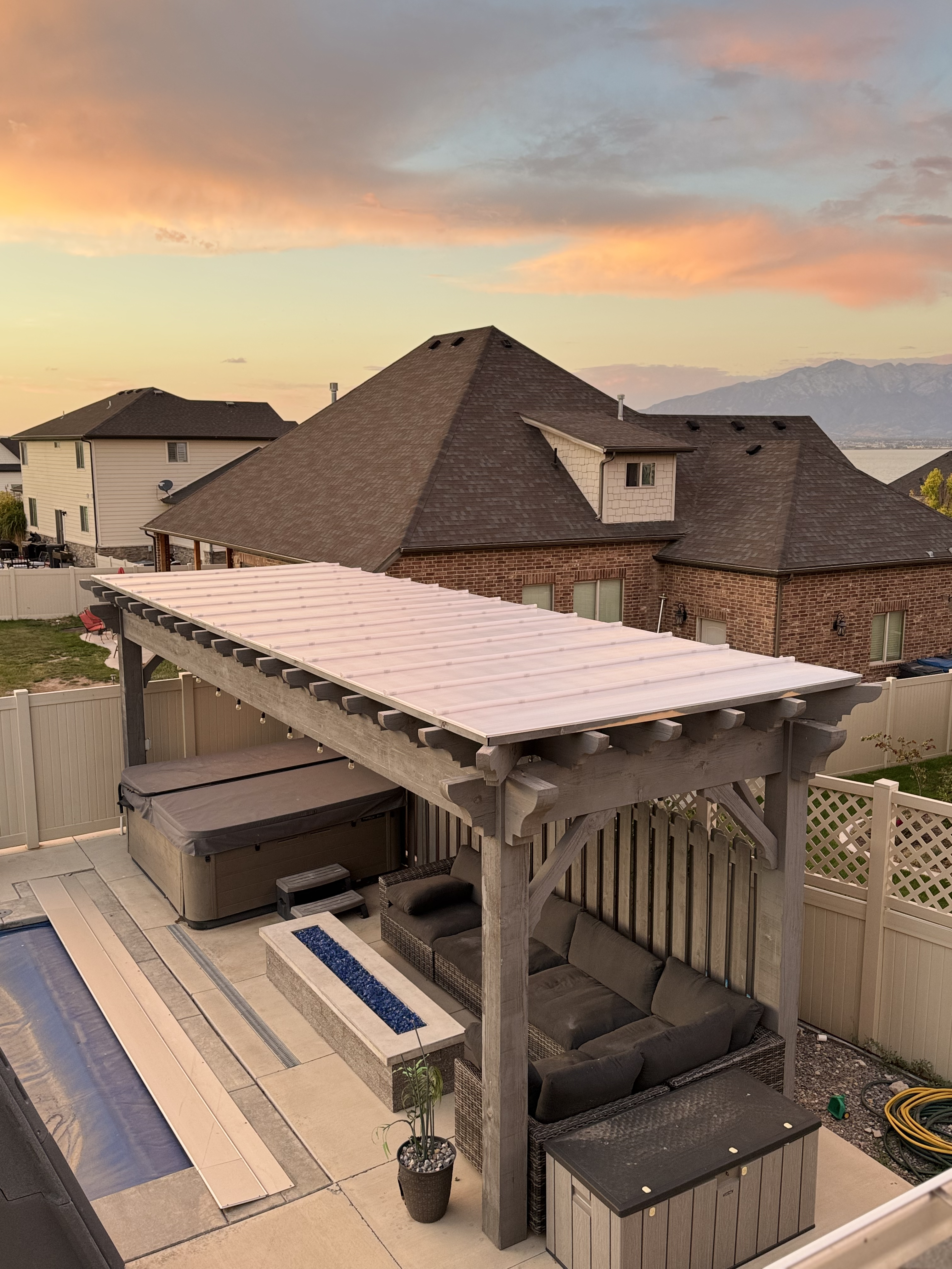 PergoGuard pergola pool area Utah